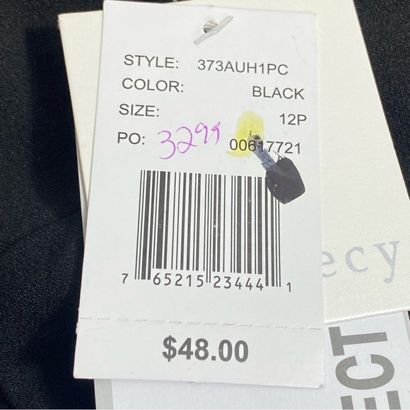 PROPHECY NWT inside elastic perfect fit waistband straight leg pull on pants 12P - Picture 9 of 12